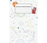 Galaxy Composition Notebook: 6x9inches 120-Page Pastel Space Journal | Ideal for Class Notes, Homework & Study