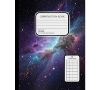 Galaxy Composition Notebook Quad Ruled: 8.5x11 Space Nebula Journal 120 Pages - Aesthetic Grid Paper for School, Work & Notes: Cosmic Starry Cover | ... for Students, Teachers, Engineers & Creatives