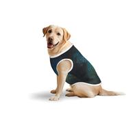 Galaxy Greenprint - Chaleco para mascotas grandes, para fiestas, viajes, verano, ligero, suave, acogedor, sin mangas
