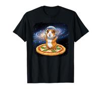 Galaxy Guinea Pig Dog Astronaut Pizza Space Animal Camiseta