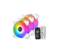 Galaxy III Essential RGB - Ventiladores de caja, color blanco, lote de 3
