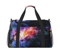 Galaxy in The Universe - Bolsa de viaje de mano grande, reutilizable, perfecta para actividades al aire libre, deportes, camping y comestibles, Negro -, Talla única