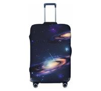 Galaxy in The Universe - Maleta elástica universal con estampado de galaxia en el universo, Black, M, Equipaje de mano