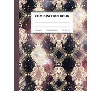 Galaxy Journal for Women: Celestial Goddess Notebook with Gold Moon & Star Design | Aesthetic College Ruled Writing Book for Teens