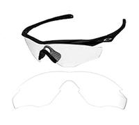 Galaxy - Lentes de repuesto para gafas de sol Oakley M2 Frame Crystal Clear, Claro, regular