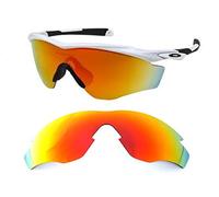 Galaxy Lentes De Repuesto Para Oakley M2 Frame Rojo Polarizados,GRATIS S&H - Transparente, regular