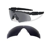 Galaxy Lentes de Repuesto para OAKLEY si BALLISTIC M-FRAME 2.0 Z87 Negro Polarizado - s, Regular