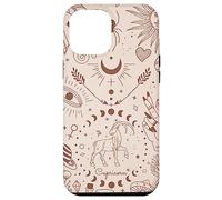 Galaxy Moon Phases Celestial Cute Zodiac Sign Capricorn Carcasa para iPhone 14 Plus