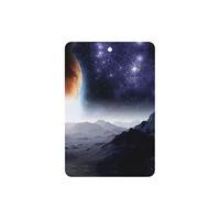Galaxy Nature - Ambientador para coche, diseño de la Vía Láctea, diseño de planeta, 10 unidades, hojas perfumadas para colgar