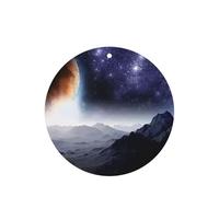 Galaxy Nature - Ambientador para coche, diseño de la Vía Láctea, diseño de planeta, 10 unidades, hojas perfumadas para colgar