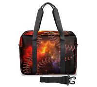 Galaxy Nebula - Bolsa de viaje para mujeres y hombres, bolsa de béisbol Galaxy Space Weekend Overnight Bags 32L Large Holdall Tote Cabin Bag for Sports Gym Yoga, color, (32 L) UK, Organizador de
