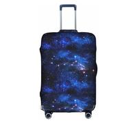 Galaxy Night Travel - Funda protectora elástica para equipaje, a prueba de arañazos, varios tamaños, White, L