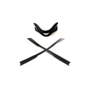 Galaxy Nose Pad + Ear Socks Kits de goma para gafas de sol Oakley M2 Frame Color negro (negro)