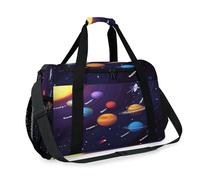 Galaxy Planet Cosmos - Bolsa de viaje para niñas, niños, mujeres y hombres, bolsa de fin de semana, bolsa de hombro para viajes, deportes, gimnasio