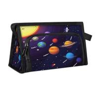 Galaxy Planet Cosmos - Neceser de viaje para mujeres, hombres, niñas y niños, multifuncional, bolsa de maquillaje, organizador de cosméticos, bolsa de ducha, color, M, Organizador de bolsas