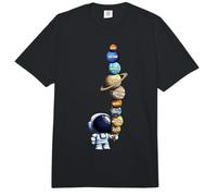 Galaxy Planets Sun Universe Outer Space Science Astronaut Comfort Colors Adult Heavyweight T-Shirt