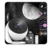 Galaxy Projector Pro - Máquina de sonido, proyector de estrellas de imagen HD 13 en 1, proyector de planetario para niños y adultos, proyector espacial de nebulosa LED de luz nocturna, ruido blanco
