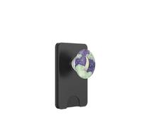 Galaxy Purple Moon Phase Star Mystic Forest Green Celestial PopSockets PopWallet para MagSafe