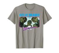 Galaxy Quest Cute But Deadly Camiseta, Hombre, Pizarra, S