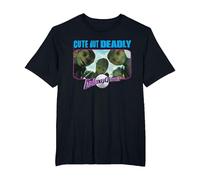 Galaxy Quest Cute But Deadly Camiseta, Hombre Tallas Grandes, Negro, 3X Alto