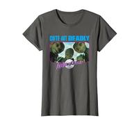 Galaxy Quest Cute But Deadly Camiseta, Mujer, Asfalto, M