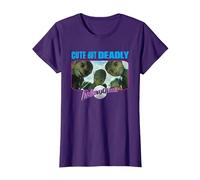 Galaxy Quest Cute But Deadly Camiseta, Mujer, Morado, L