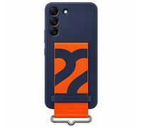 Galaxy S22 S901 Silicone Cover with Strap White EF-GS901TWEGWW