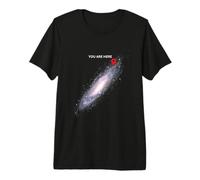 Galaxy Science G stás aquí Espacio Camiseta Premium