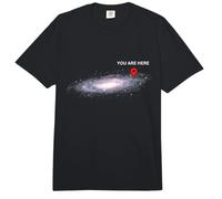 Galaxy Science G stás aquí Espacio Profundo Comfort Colors Adult Heavyweight T-Shirt