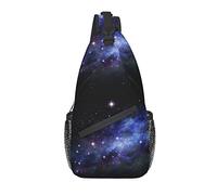 Galaxy Sling Bag Universe Casual Crossbody Hombro Mochila Cofre Casual Daypack Mujeres Bolsa para Exteriores