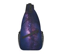 Galaxy Sling Bag Universe Casual Crossbody Hombro Mochila Cofre Casual Daypack Mujeres Bolsa para Exteriores