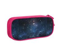 Galaxy Space - Bolsa de papelería ligera para bolígrafos, escuela, universidad, oficina, viajes, niños, niñas y adultos, Pink, Talla única, Juego de mochila escolar