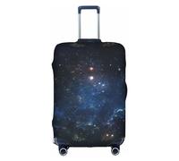 Galaxy Space - Funda protectora elástica para equipaje de viaje, a prueba de arañazos, varios tamaños, Blanco, M
