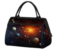 Galaxy Space Planet - Bolsa de viaje para mujeres, hombres, niños y niñas, bolsa de fin de semana, bolsa de viaje de 24 L para deportes, gimnasio, yoga, color, Big, Organizador de bolsas