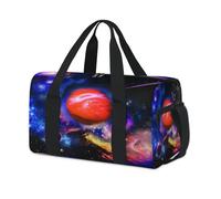 Galaxy Space Planet - Bolsas de lona deportivas para niños, niñas, mujeres, hombres, Galaxy durante la noche, fin de semana, bolsa de viaje para llevar al gimnasio, bolsas de lona casuales