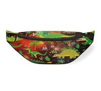 Galaxy Space - Riñonera para mujeres, hombres, niñas, niños, niños, dinosa, divertida, galaxia, riñonera, riñonera, bolsa de cinturón para viajes, deportes, correr, color, M
