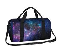 Galaxy Star Space - Bolsa de lona deportiva para fin de semana, bolsa de viaje, gimnasio, equipaje, bolsa de lona para niños, niñas, niños, mujeres y hombres