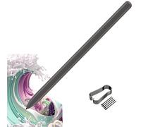 Galaxy Tab S9 FE - Lápiz capacitivo de repuesto (sin Bluetooth) para Samsung Galaxy Tab S9 FE/S9 FE+/S9 FE EJ-PX510B Plus Stylus Touch S Pen (gris) con puntas de repuesto