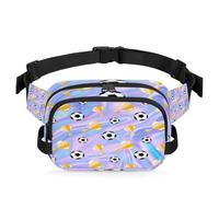 Galaxy Trophy - Riñonera multifunción para viajes, deportes, correr, riñonera abstracta de galaxia, riñonera, bolsa de cinturón para mujeres, hombres, niñas y niños, color, XL, Organizador de bolsas