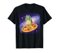 Galaxy Turtle Astronaut Pizza Space Animal Camiseta