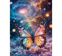 Galaxy Universe Rose Diamond Painting Kits for Adults Beginners 70x90cm 5D Square Gem Crafts,diamond art painting Kit DIY Crystal Cross Stitch Gifts Home Wall Decoration