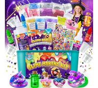 Galaxy Wizard Slime Making Kit para niños - DIY Slime Set con complementos