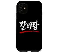 Galbi Tang Funny Korean BBQ Sopa Comida Hangul Palabra Carcasa para iPhone 11