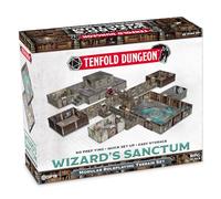 Gale Force Nine Battlefront Miniatures | Tenfold Dungeon - Wizard's Sanctum | Accesorio De Terreno 3D Inmersivo para rol y Juegos de Mesa | A Partir de 14 Años