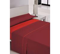 Gale Hayman Libela Vegas Juego de Sábanas, Microfibra, Rojo, Queen, Cama 150 (240 x 260 + 1/45 x 170 cm)