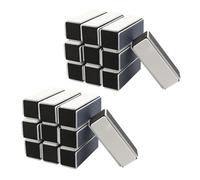 Galenecx 20 Piezas Taco Pulidor Uñas, Profesionales Bloque de Lima Para Uñas, Bloque de pulido de 4 vías, Herramienta Manicura, Elimina Bordes y Crea un Brillo Profesional Limas