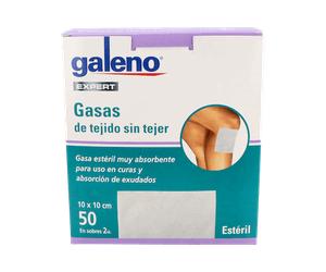 Galeno Gasa Esteril S/Tejer 10x10cm 50u