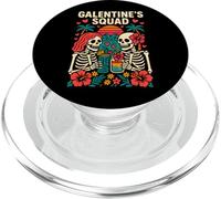 Galentines Corazón Galentines Escuadrón Cute Womans Squad Love PopSockets PopGrip para MagSafe