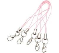 Galepromot 20 cuerdas para teléfono móvil, cordón de correa con cierre de langosta para teléfono celular, unidad USB, llavero, accesorios de joyería de bricolaje, 1, Cuerda, No es una piedra preciosa