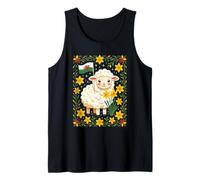 Gales Seguidor Lindo Cordero Rodeado De Narcisos Camiseta sin Mangas